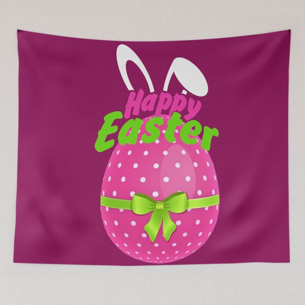 Item preview, Bunny Ears With Amazing Pink Easter Egg designed and sold by TrendySpace.
