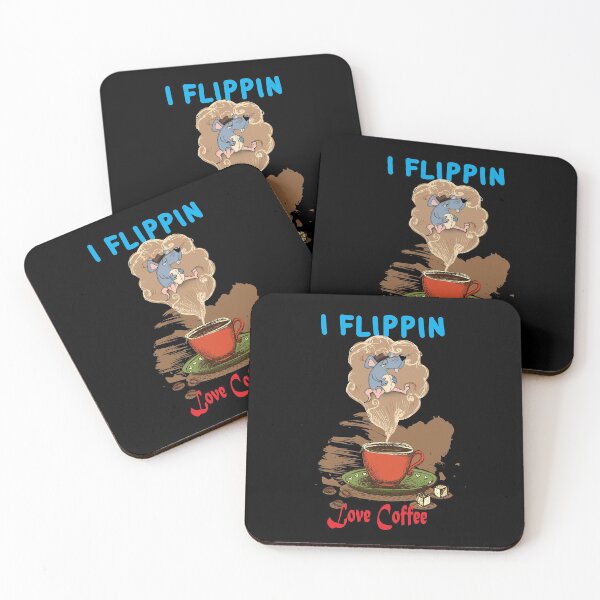 Item preview, I Flippin Love Coffee designed and sold by hicham4you.
