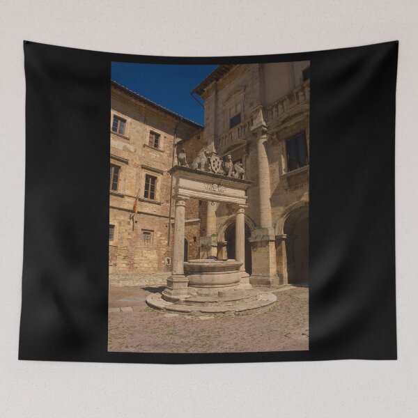 Item preview, Well of the Griffins and Lions in Montepulciano, Tuscany designed and sold by jojobob.