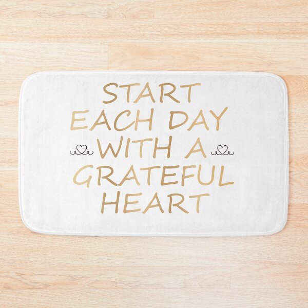 Item preview, START EACH DAY WITH A GRATEFUL HEART  designed and sold by RababE.