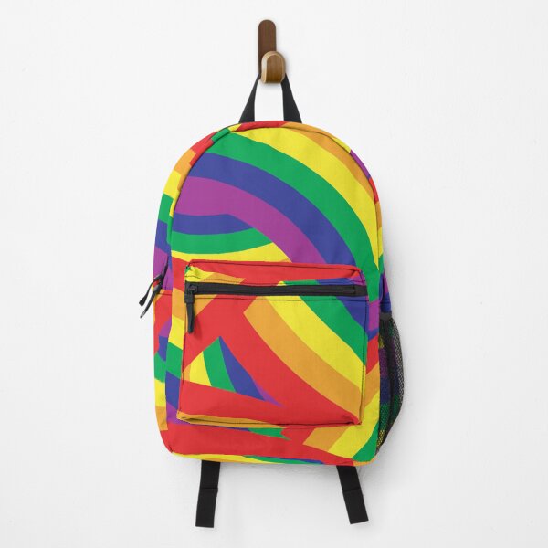 Item preview, Many rainbows, LGBTQ gay pride flag 6 colors designed and sold by Jumbled Mind.