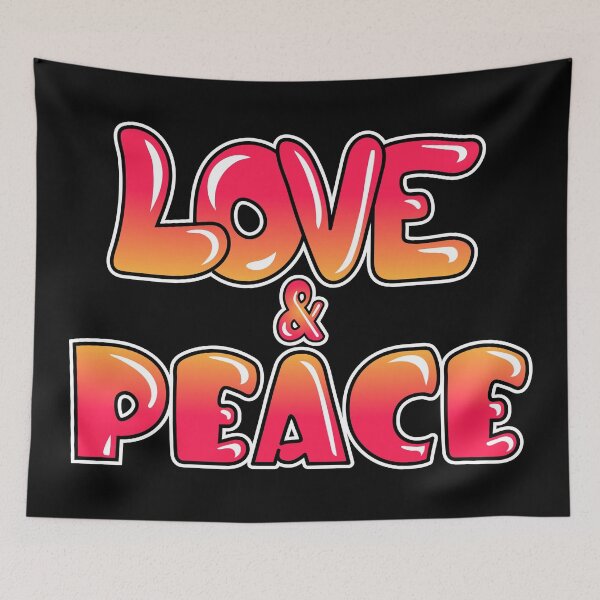 Item preview, Love and Peace designed and sold by Bruno Rosa.