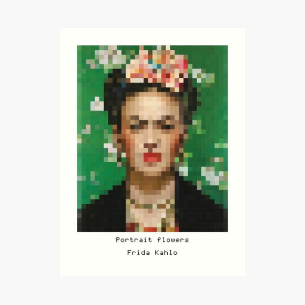 Frida Pixel Art Notebook