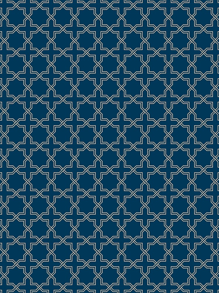 Thumbnail 5 of 5, A-Line Dress, Geometric Islamic Seamless Pattern designed and sold by NeteDesign.