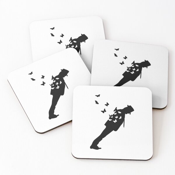 Item preview, Anti-Gravity Lean Black Butterflies designed and sold by Paulina Vanlife.