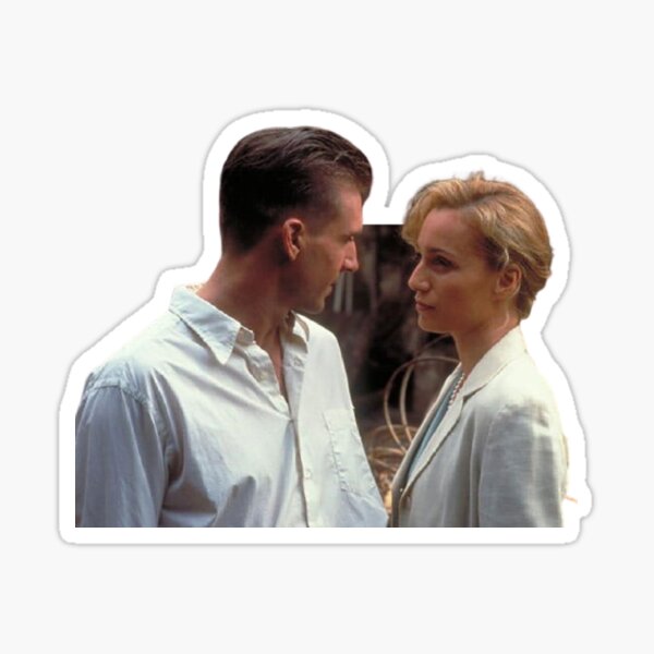 Count Laszlo and Katharine from The English Patient Sticker