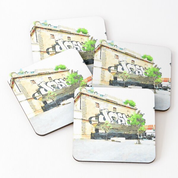 Item preview, Roma: buildings with writing on the wall designed and sold by Giuseppe Cocco.