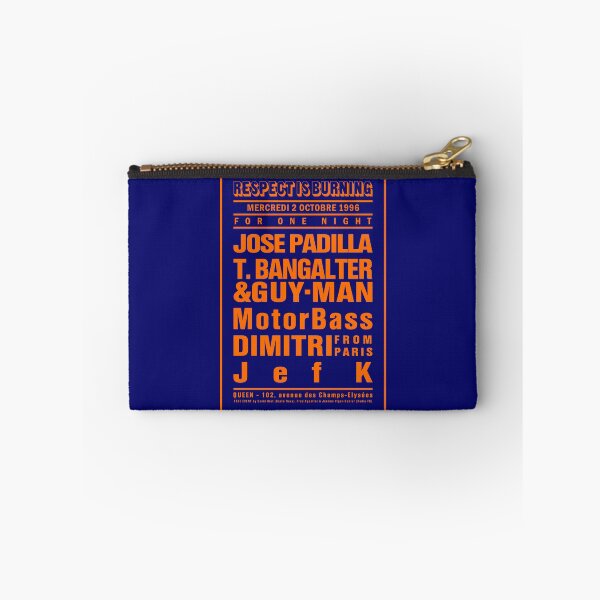 Item preview, RESPECT IS BURNING Paris Dream Concert Poster: Midnight Blue & Orange MODEL Event by La French Touch (Original HD DESIGN) designed and sold by LA FRENCH TOUCH.