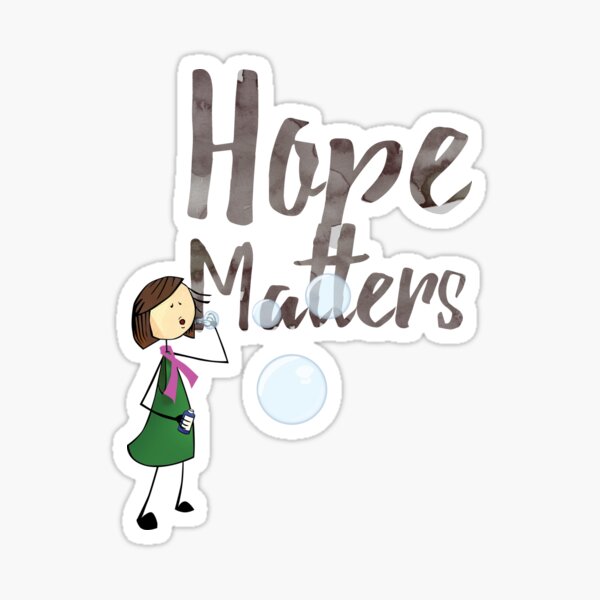 Blowing Bubbles Sticker
