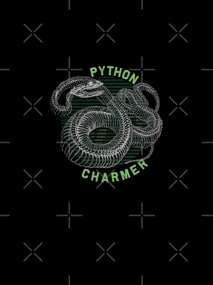 Aperçu 5 sur 5. Robe trapèze avec l'œuvre Python Charmer Coding Programmer Computer Nerd créée et vendue par OmmeDesigns.