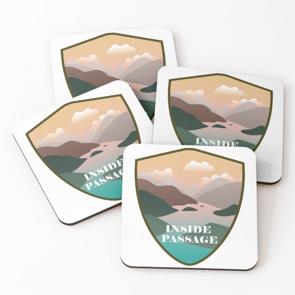 Item preview, Inside Passage Alaskan Sticker designed and sold by JDQuesnel.