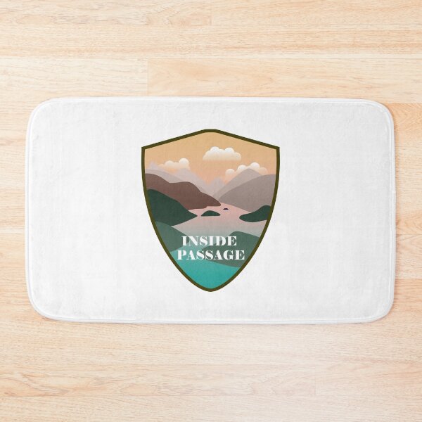 Item preview, Inside Passage Alaskan Sticker designed and sold by JDQuesnel.