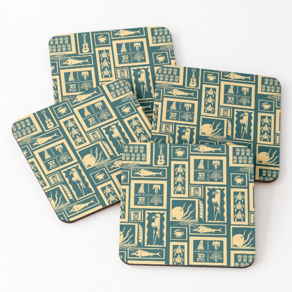 Item preview, Tiki Pattern  designed and sold by Tai Chan.