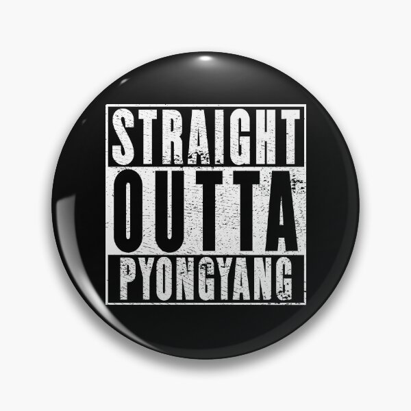 Item preview, Straight Outta Pyongyang designed and sold by RandomStuffShop.