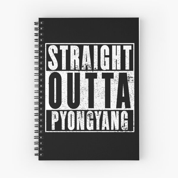 Item preview, Straight Outta Pyongyang designed and sold by RandomStuffShop.