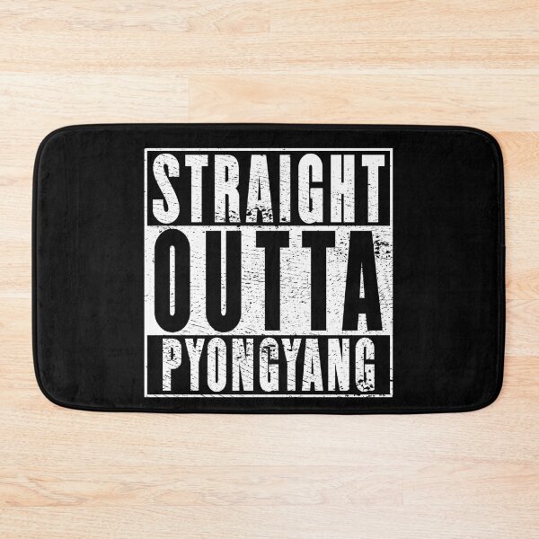 Item preview, Straight Outta Pyongyang designed and sold by RandomStuffShop.