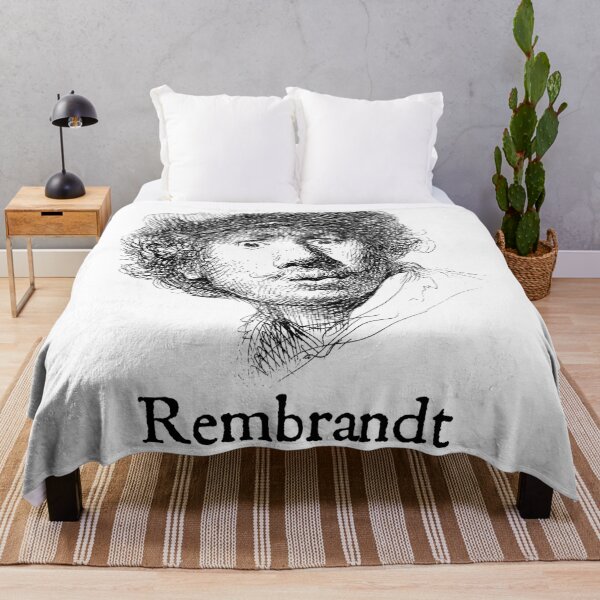 Item preview, Rembrandt Self-Portrait Beret designed and sold by alexvas.
