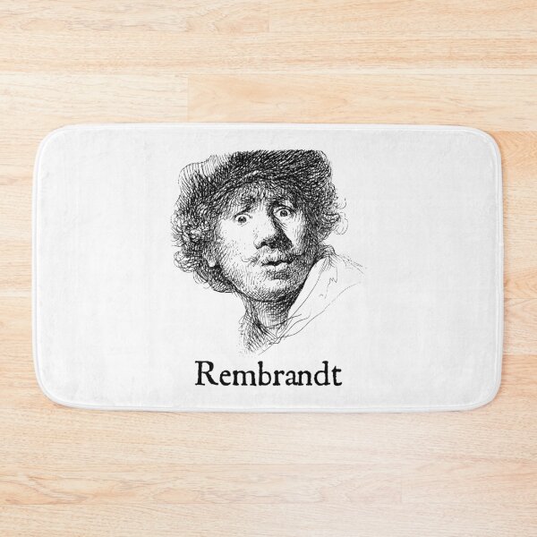 Item preview, Rembrandt Self-Portrait Beret designed and sold by alexvas.