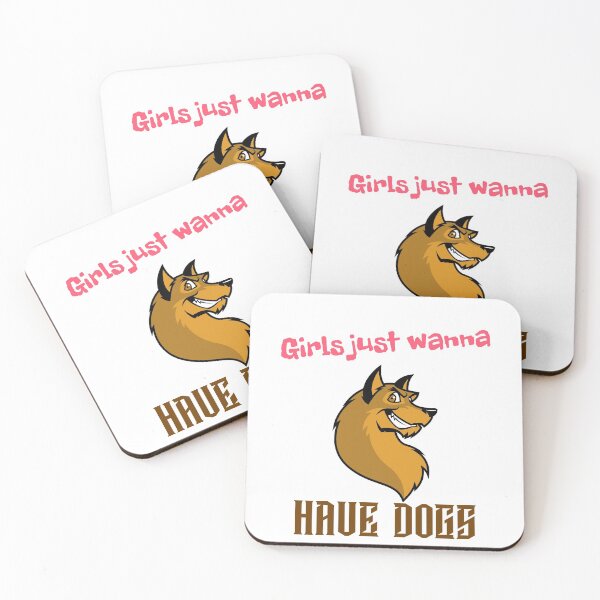Item preview, Girls just wanna have dogs	 designed and sold by ThinkAndReflect.