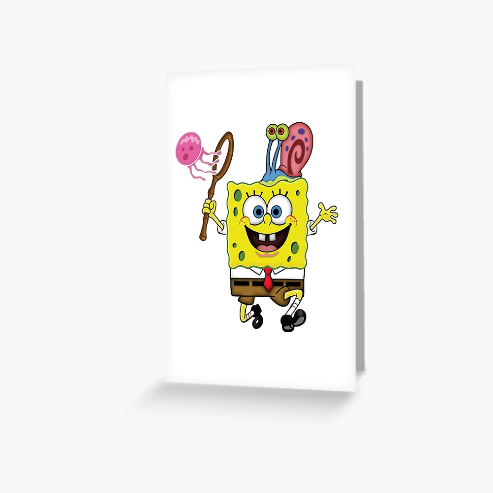 sad spongebob squarepants Classic t-shirt Greeting Card for Sale by LoCo05