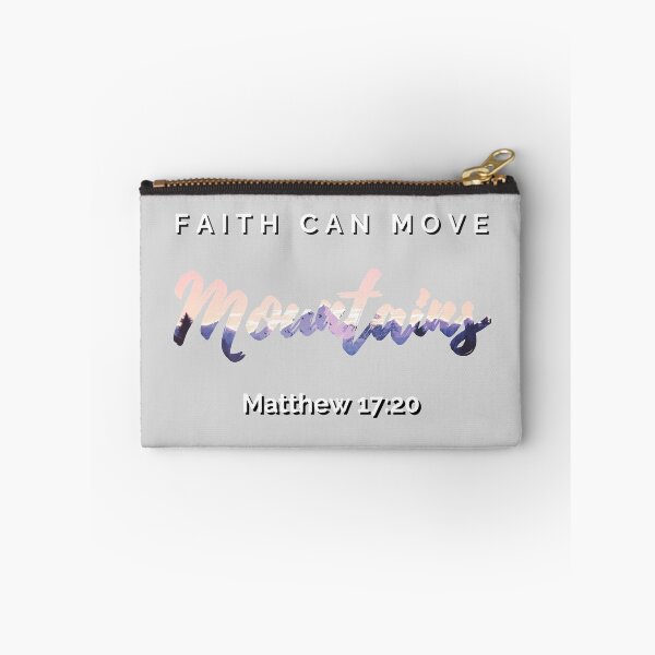 Item preview, Faith Can Move Mountains Religious Verse designed and sold by ysm12.