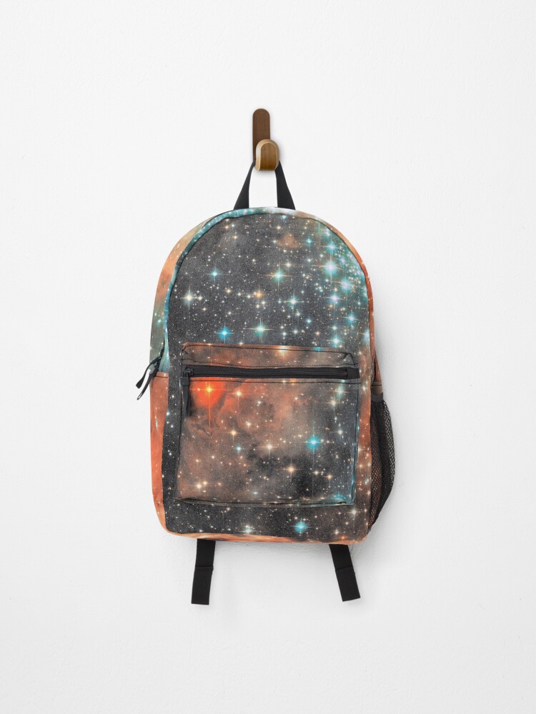 red galaxy backpack