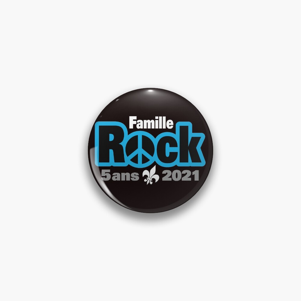 Badge « Famille Rock Édition 5ans»