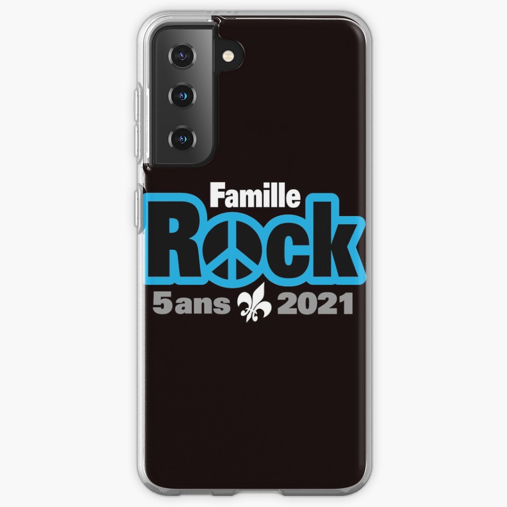 Coque et skin adhésive Samsung Galaxy « Famille Rock Édition 5ans»