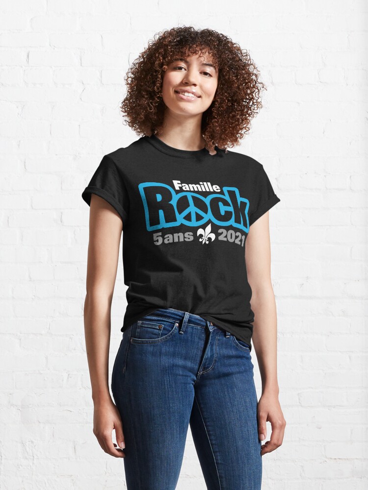 T-shirt classique ''Famille Rock Édition 5ans' : autre vue