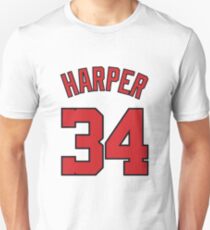 JERSEY HARPER 34 ! Slim Fit T-Shirt