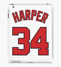 JERSEY HARPER 34 ! iPad Case/Skin