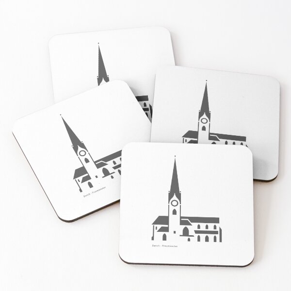 Item preview, Zurich Fraumunster Landmark Icon designed and sold by AnsgarVollmer.