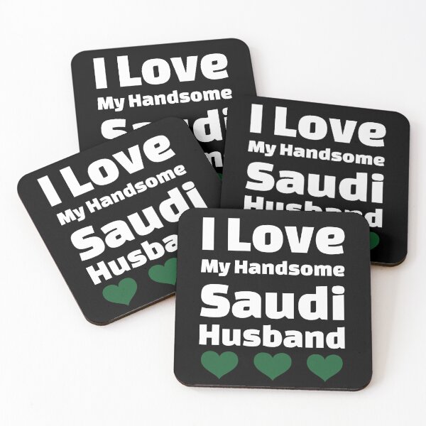 Item preview, I Love My Handsome Saudi Husband - Saudi Arabia Husband designed and sold by DiceNLDesigns.
