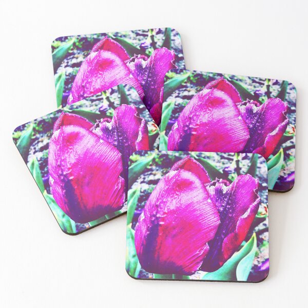 Item preview, Abstract Pink Purple Tulip designed and sold by fowons.