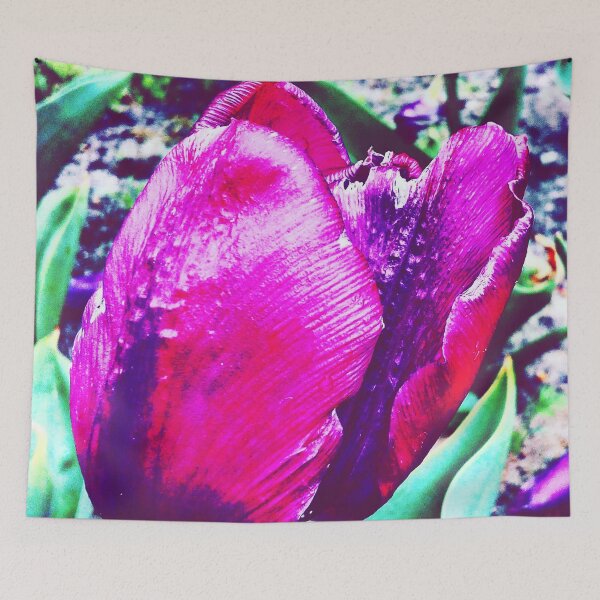 Item preview, Abstract Pink Purple Tulip designed and sold by fowons.
