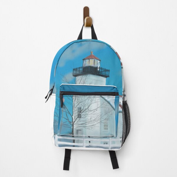 Item preview, Sand Point Lighthouse - Escanaba, (Pure) Michigan designed and sold by Jason Flannery.