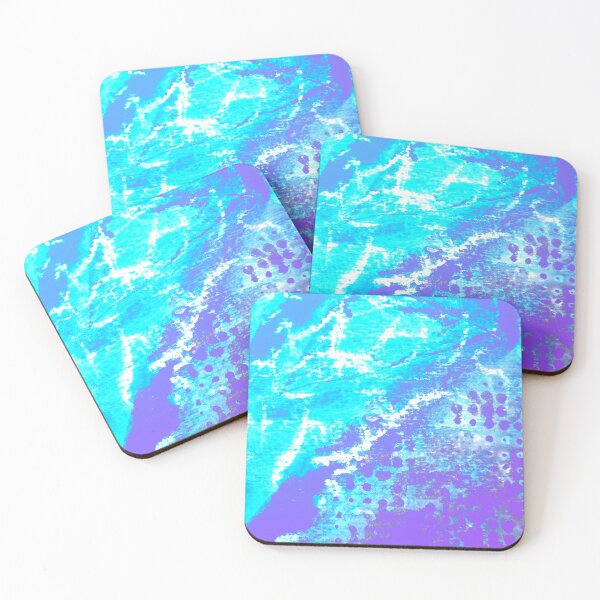 Item preview, Blue Purple Vibrant Watercolor Texture designed and sold by Creatively Torn.
