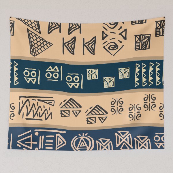 Item preview, egyptian and african mud cloth designed and sold by Timegraf.
