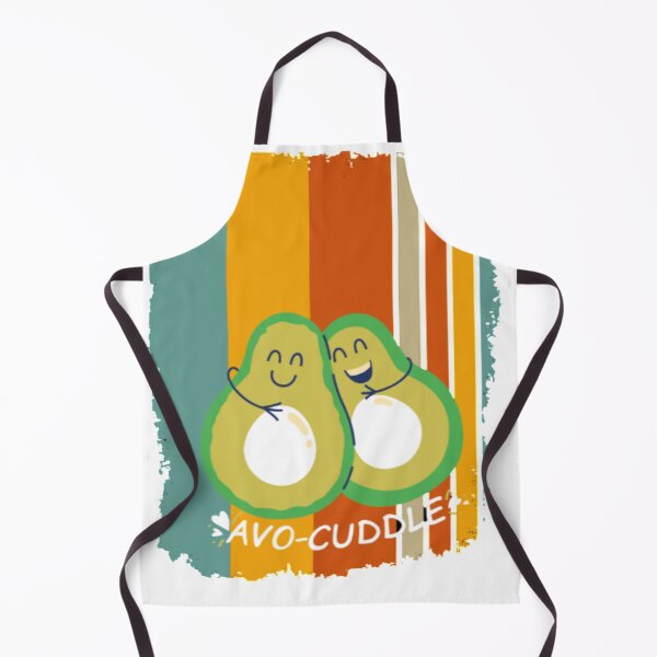 Item preview, retro vintage avocado cuddle design designed and sold by TAMBUGH.