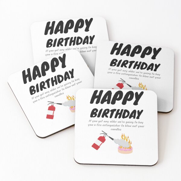 Item preview, Happy birthday card: to old for cake designed and sold by OffensiveTCG.