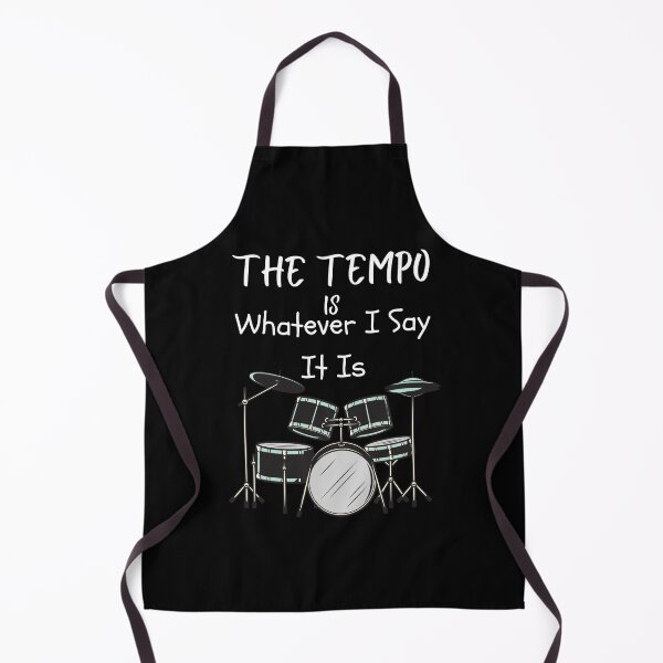 Item preview, The Tempo Is Whatever I Say It Is Drummer T-Shirt designed and sold by piskwi.