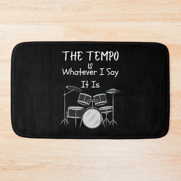 Item preview, The Tempo Is Whatever I Say It Is Drummer T-Shirt  designed and sold by piskwi.