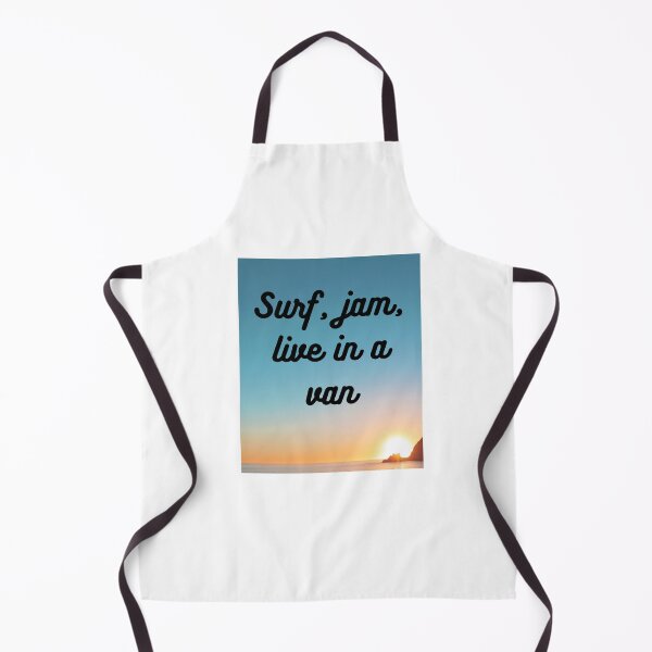 Item preview, Surf, jam, live in a van designed and sold by Crayonjar.