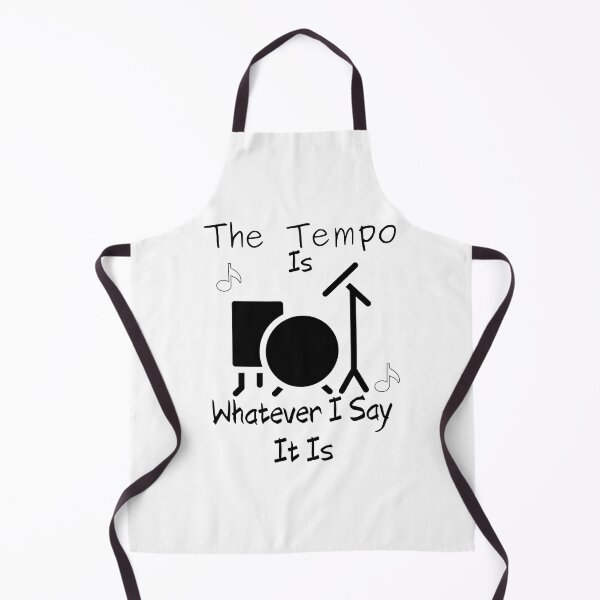 Item preview, The Tempo Is Whatever I Say It Is Drummer T-Shirt designed and sold by piskwi.