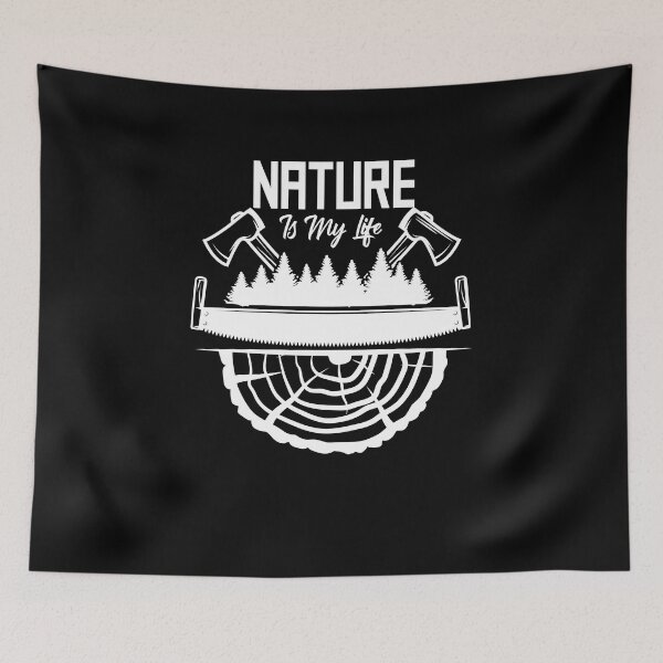 Item preview, Nature saying forester lumberjack designed and sold by Imutobi.