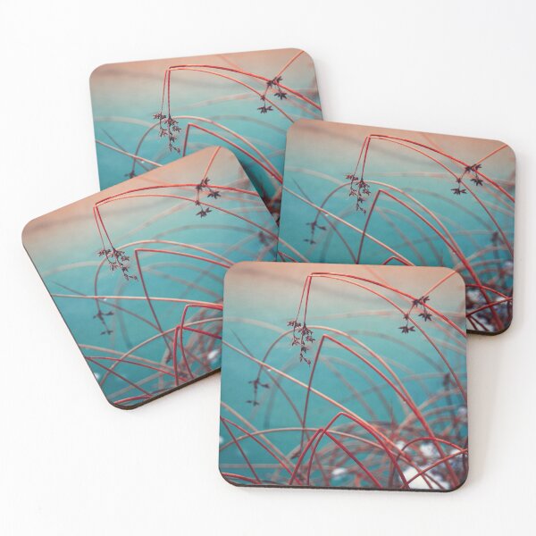 Item preview, Bright red winter grass designed and sold by SuhePattern.