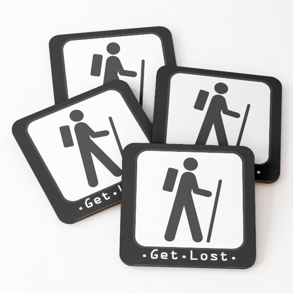 Item preview, Get Lost  designed and sold by Bitsy-Bites.