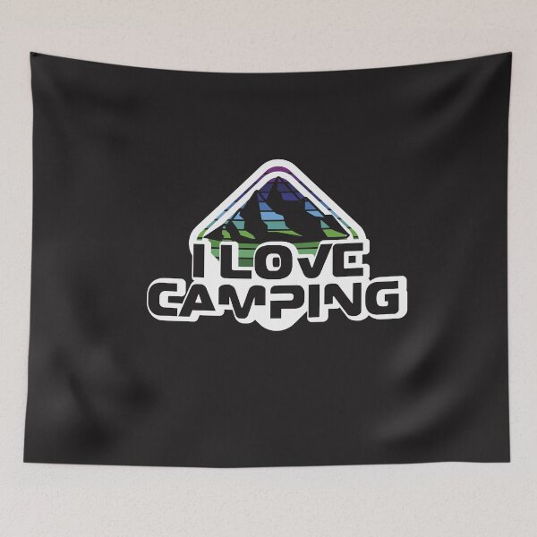 Item preview, I LOVE CAMPING designed and sold by DA-BRAND-DESIGN.