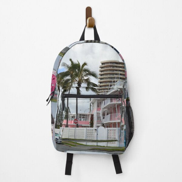 Item preview, The Pink Hotel Coolangatta Gold Coast Buildings Australia designed and sold by SaltySurfgirl.