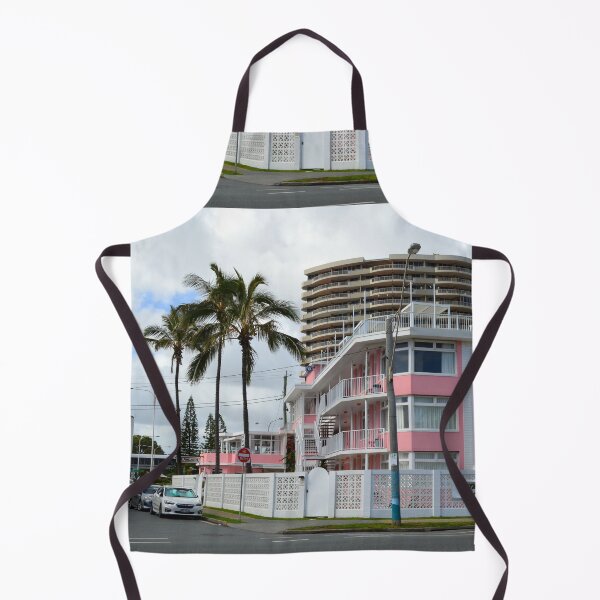 Item preview, The Pink Hotel Coolangatta Gold Coast Buildings Australia designed and sold by SaltySurfgirl.